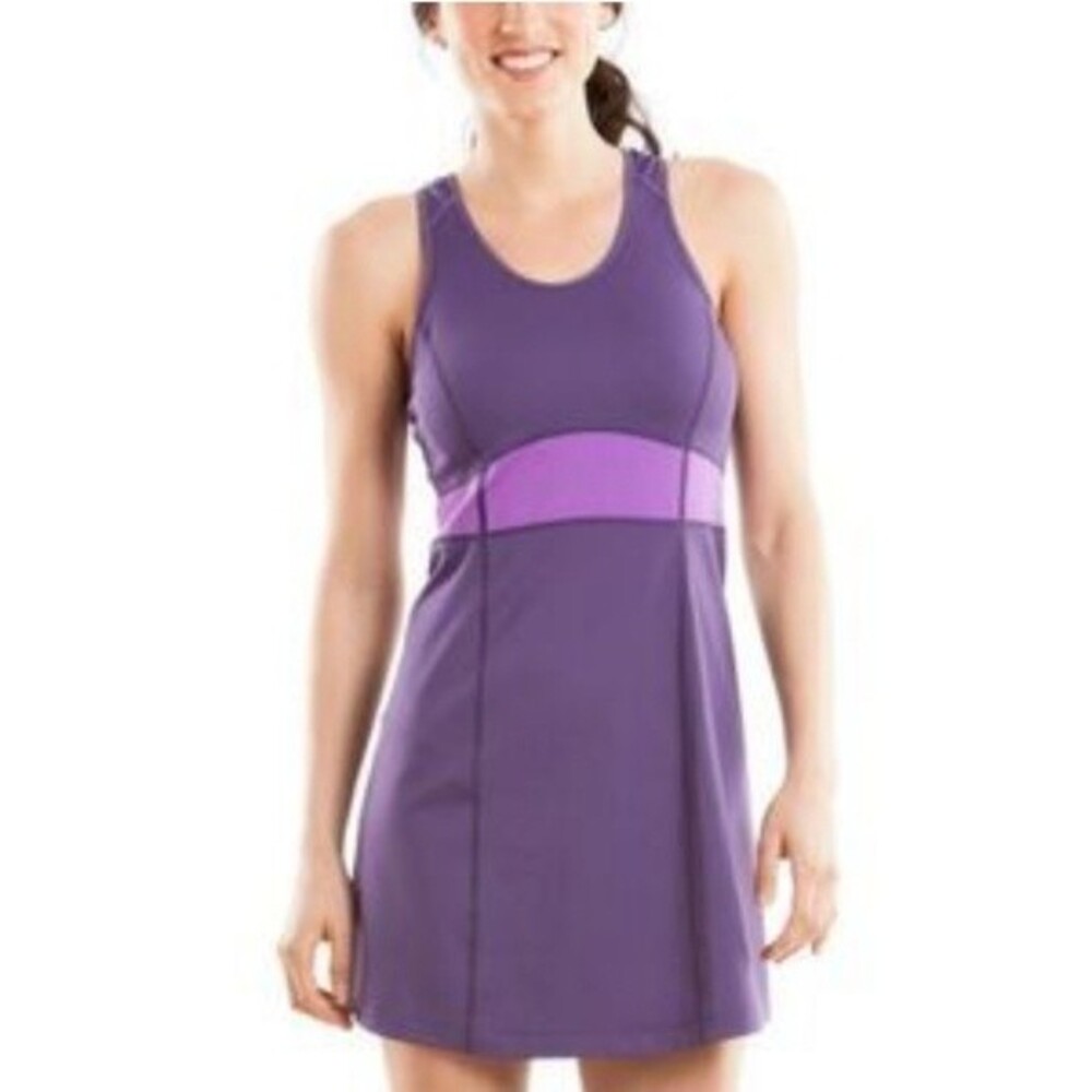 MOVING COMFORT Aqua Endurance Tennis Dress ~ Athleisure Dress, Size M